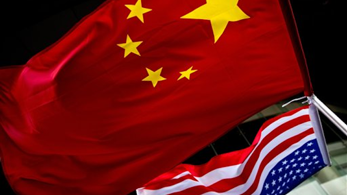 Mnet 29501 China Us Flags
