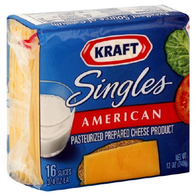 Mnet 181664 Kraft Singles American