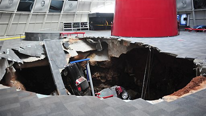 Mnet 32358 Corvette Sinkhole
