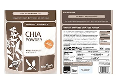 Mnet 136039 Recall Chia Seed Lead