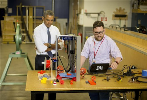 Mnet 34520 Obama 3dprinter