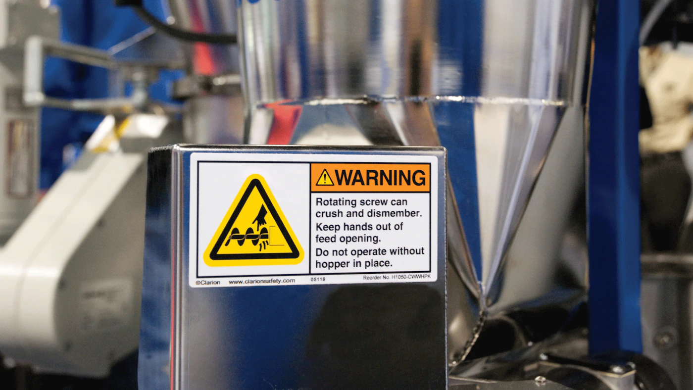 Machine Safety Labeling in the 21st Century | Manufacturing.net