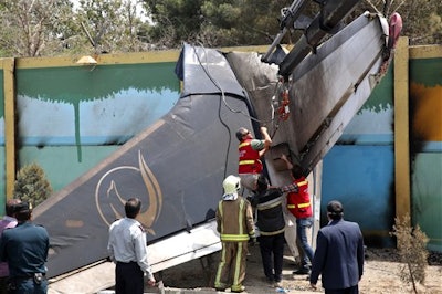 Mnet 35492 Iranian Airplane Crash