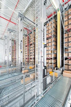 Dematic Miniload Miniload Automated Storage and Retrieval System | Manufacturing.net