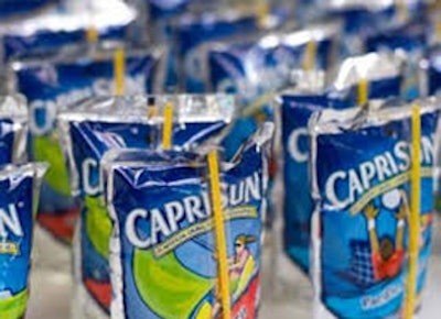 Capri Sun's latest innovation ~ new clear bottom pouch lets you