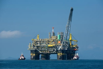 Mnet 121684 Oil Platform P 51 Brazil