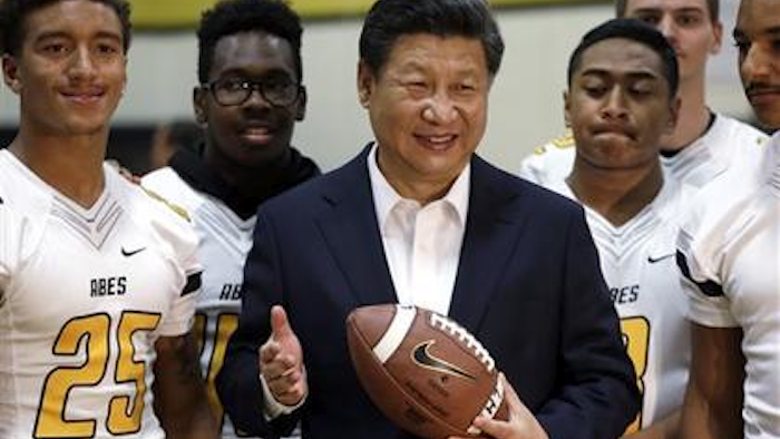Mnet 48879 Xi Jinping Football