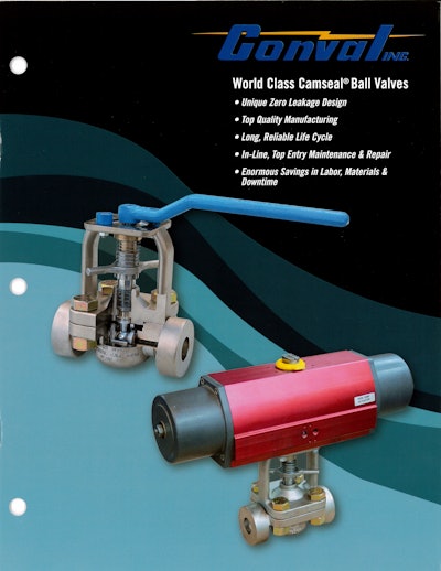 Mnet 122510 New Camseal Ball Valve Brochure Cover