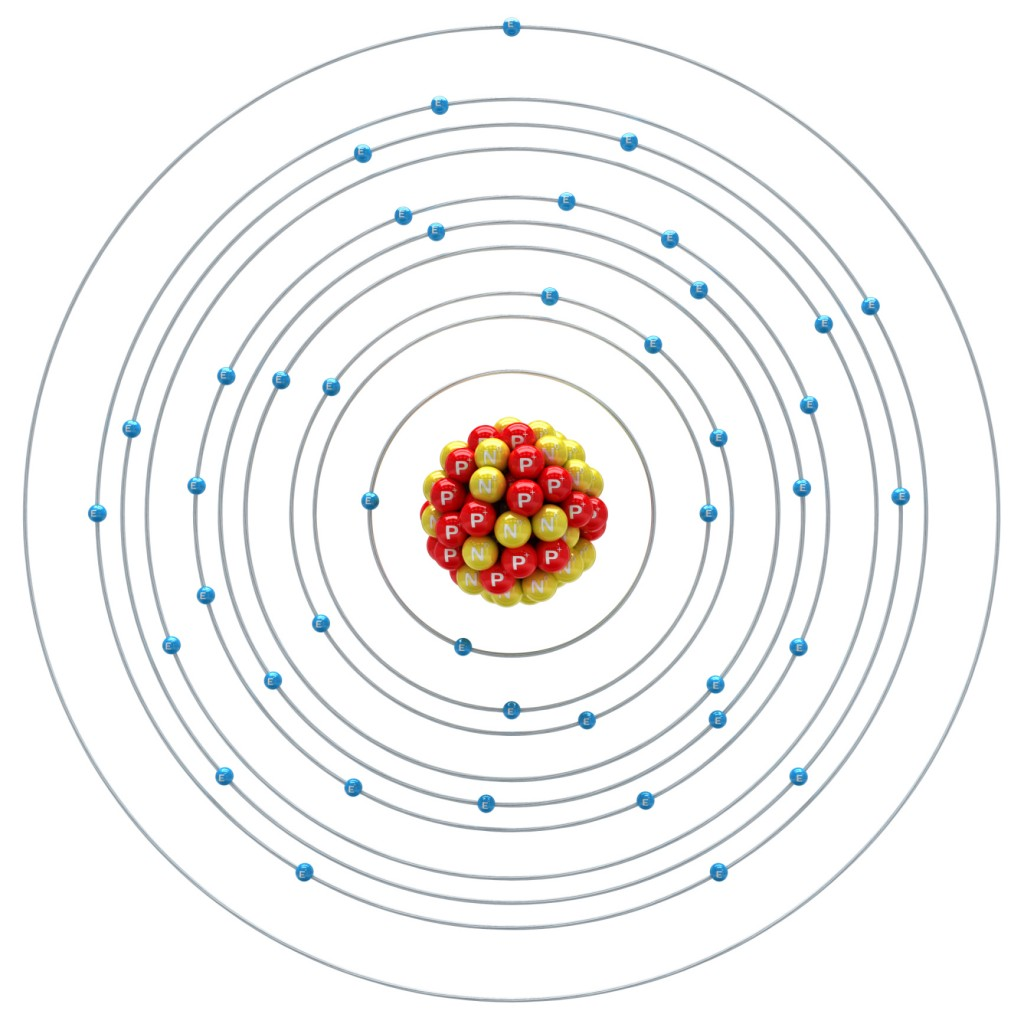 An image of the molybdenum atom. (GE Reports via Shutterstock)