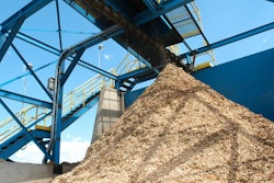 Forest debris could be used to make jet fuel in Canada. The country already uses the byproduct of its large forestry industry to generate electricity. Image credit: Boeing