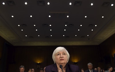 The financial world’s worst-kept secret is that the Federal Reserve is all but sure to raise interest rates from record lows, on Wednesday, Dec. 16, 2015. The uncertainty is what the Fed will say about how much and how fast it expects to raise rates again in coming months. (AP Photo/Susan Walsh, File)