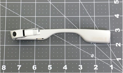 An FCC image of the new Google Glass. (Image credit: FCC/Google)