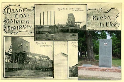 Image courtesy of the Krebs Heritage Museum website