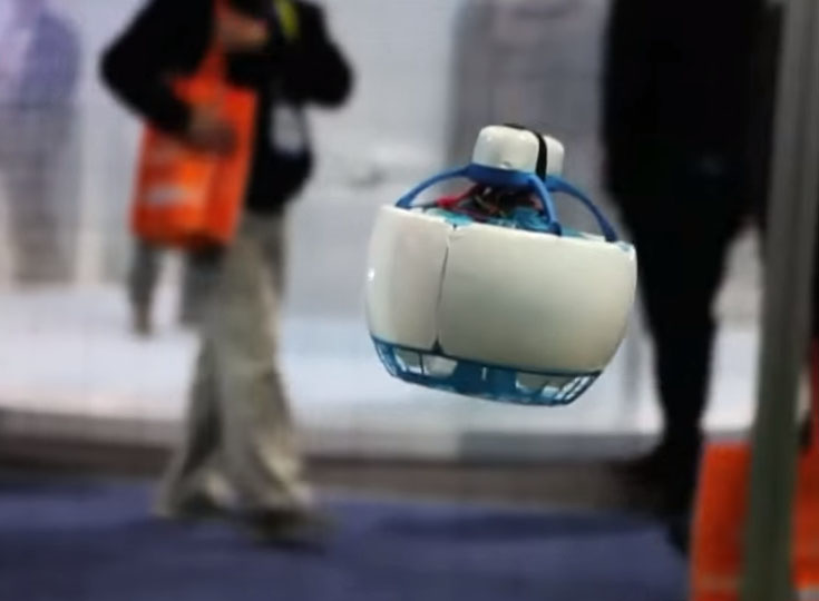 Mnet 172109 Reuters Flying Robot