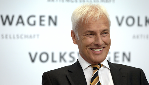 Volkswagen CEO Matthias Mueller will meet with EPA Administrator Gina McCarthy. (AP Photo)