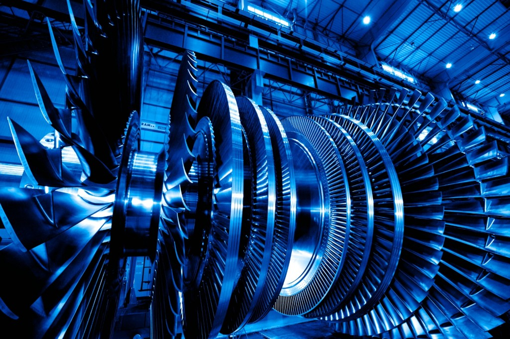 Alstom’s Arabelle steam turbines use stream from nuclear reactors to generate electricity. They can deliver anywhere between 700 to 1,900MW. (Image credit: GE Power)