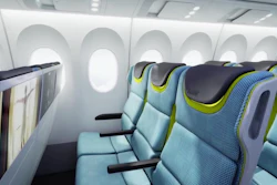 Boeing plans for this to be the look of its economy class seating in future aircraft. (Image credit: Boeing)