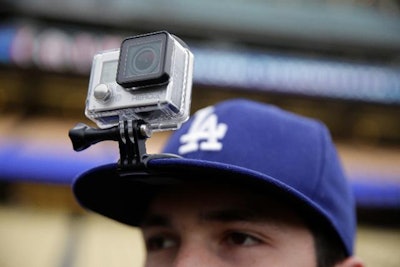 A GoPro wearable camera. (AP Photo)
