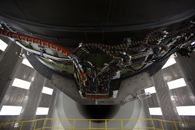 From Star Wars to Alien. This GEnx jet engine could be easily mistaken for a machine designed by H.R. Giger. (Image credit: GE Reports)