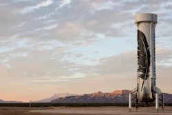 A November trial resulted in the first successful launch and landing of a reusable suborbital spacecraft. (Image credit: Blue Origin)