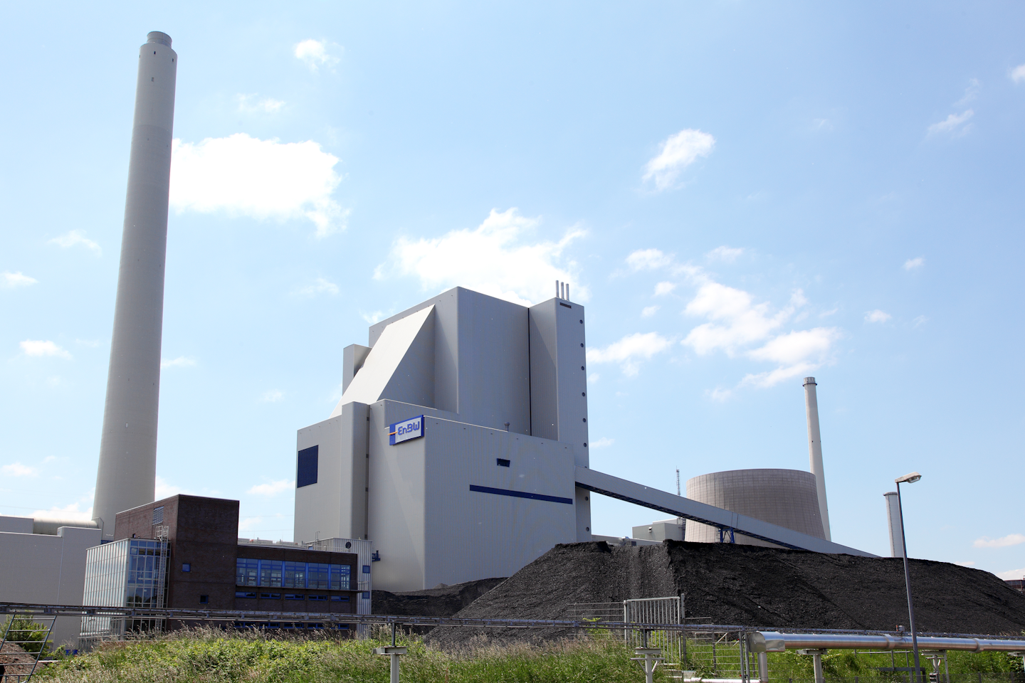 An exterior view of the RDK 8 power plant. (Image credit: GE Power)