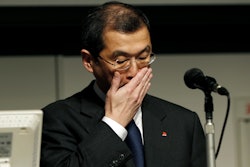 Shigehisa Takada, Takata president, is expected to step down Friday. (AP Photo)