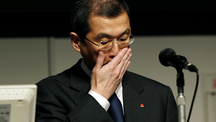 Shigehisa Takada, Takata president, is expected to step down Friday. (AP Photo)