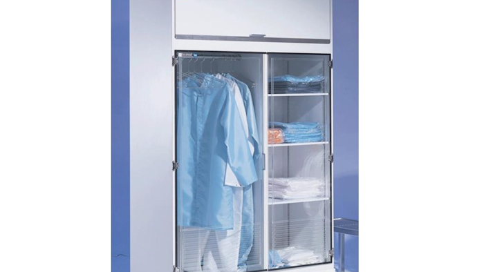 Mnet 122927 Cleanroom Garment Storage Cabinet 1