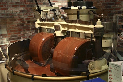 Figure 1: Conching is at the heart of the chocolate manufacturing process