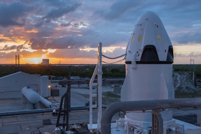 SpaceX is scheduled to send the Crew Dragon spacecraft to the International Space Station at the end of 2017. (Image credit: SpaceX)