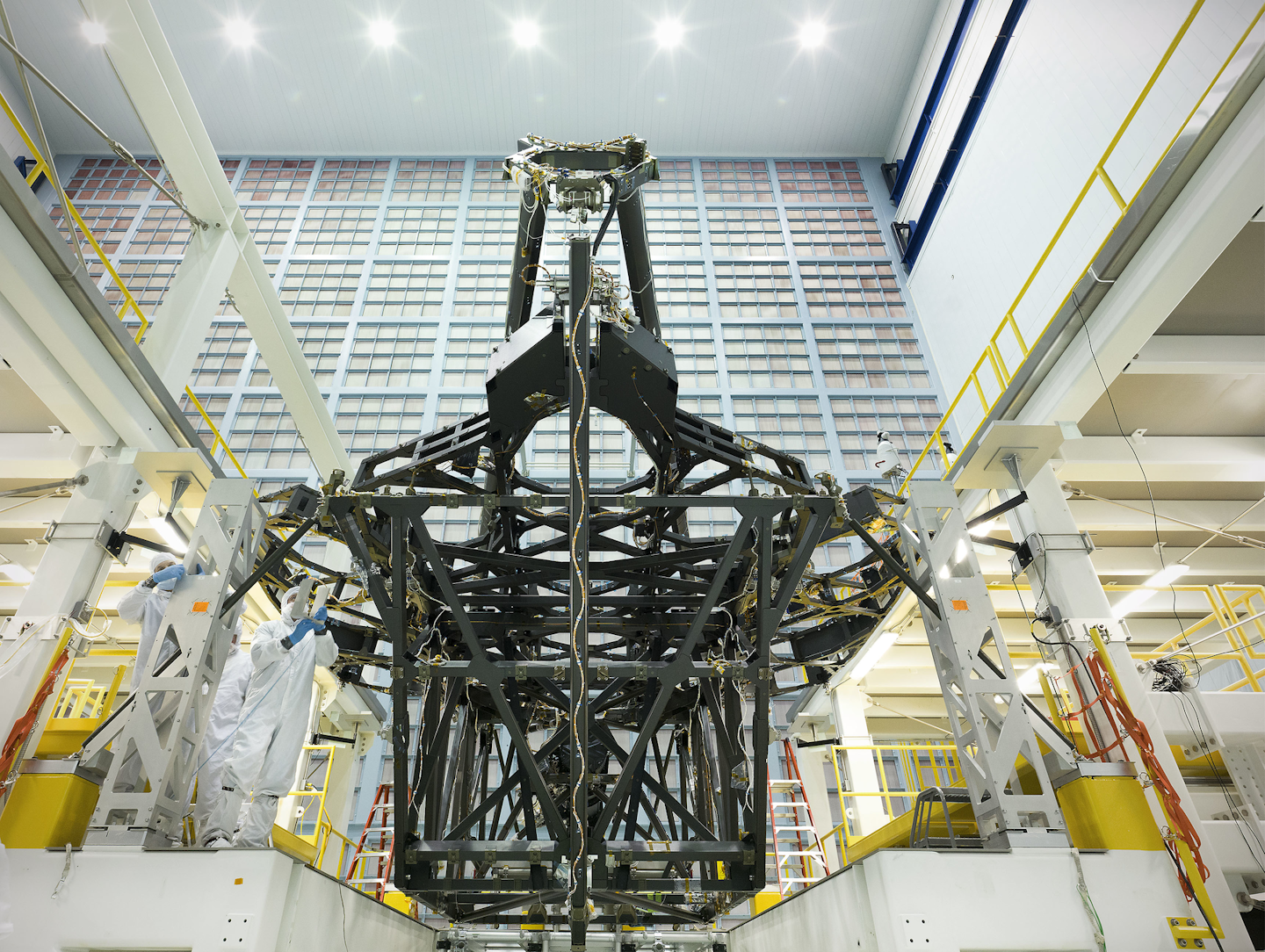 The telescope's structure before mirror installation.