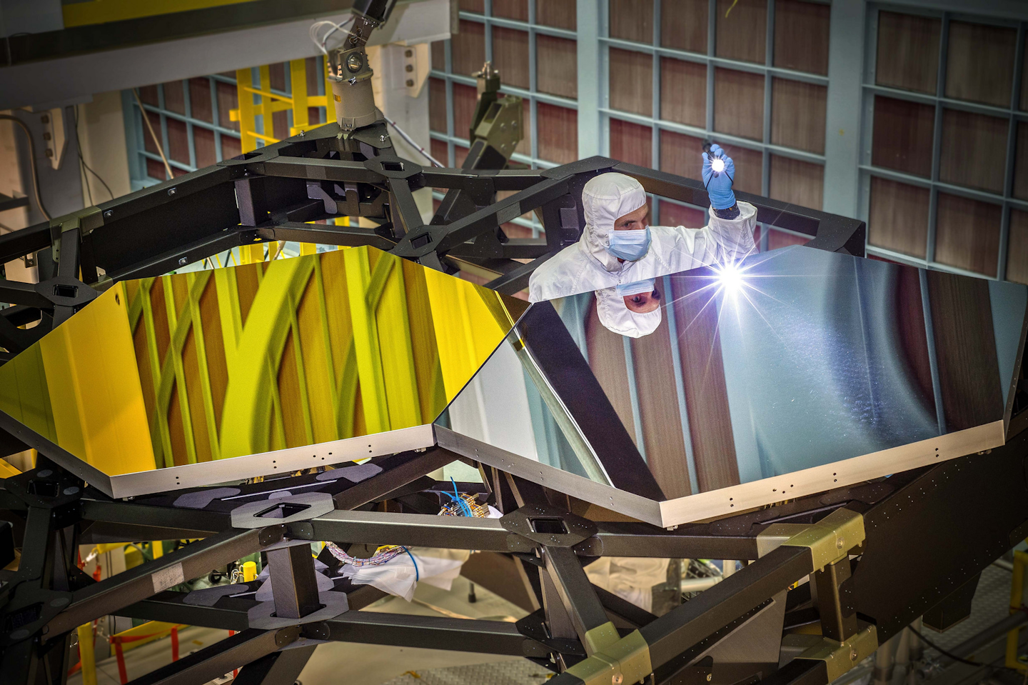 Close observation during an early practice installation.