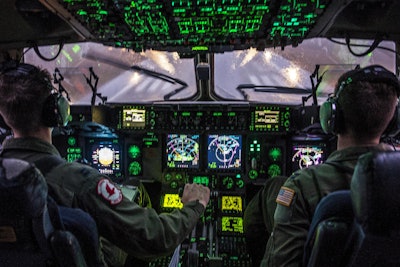 Landing a C-17 Globemaster III. (Image credit: U.S. Department of Defense)
