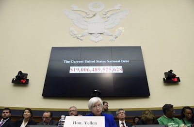 Federal Reserve Board Chair Janet Yellen testifies on Capitol Hill in Washington, Wednesday, Feb. 10, 2016, before the House Financial Services Committee hearing on monetary policy and the state of the economy. (AP Photo/Susan Walsh)