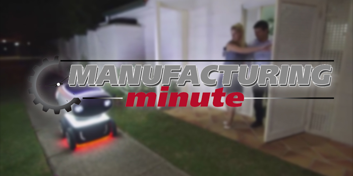 Mm Blog A Pizza Delivery Robot From Domino S Manufacturing Net