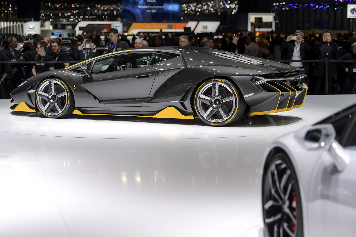 Lamborghini's new Centenario. (Martial Trezzini/Keystone via AP)