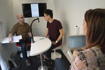 Researchers will watch, question and record how the volunteers use apps and other services on their smartphones in sessions that will last 15 to 90 minutes. (AP Photo/Mary Altaffer)
