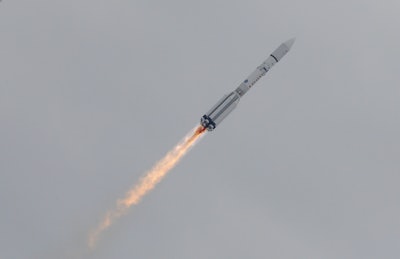 The Proton-M rocket booster blasts off at the Russian-leased Baikonur Cosmodrome in Kazakhstan, Monday, March 14, 2016. (AP Photo/Dmitri Lovetsky)