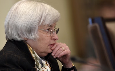 Chair Janet Yellen will a news conference after a Wednesday meeting. (AP Photo)