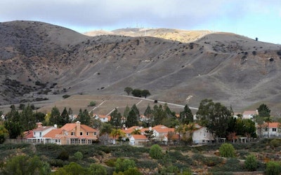 The Porter Ranch neighborhood is at the foothills of the Aliso Canyon facility. (AP Photo)