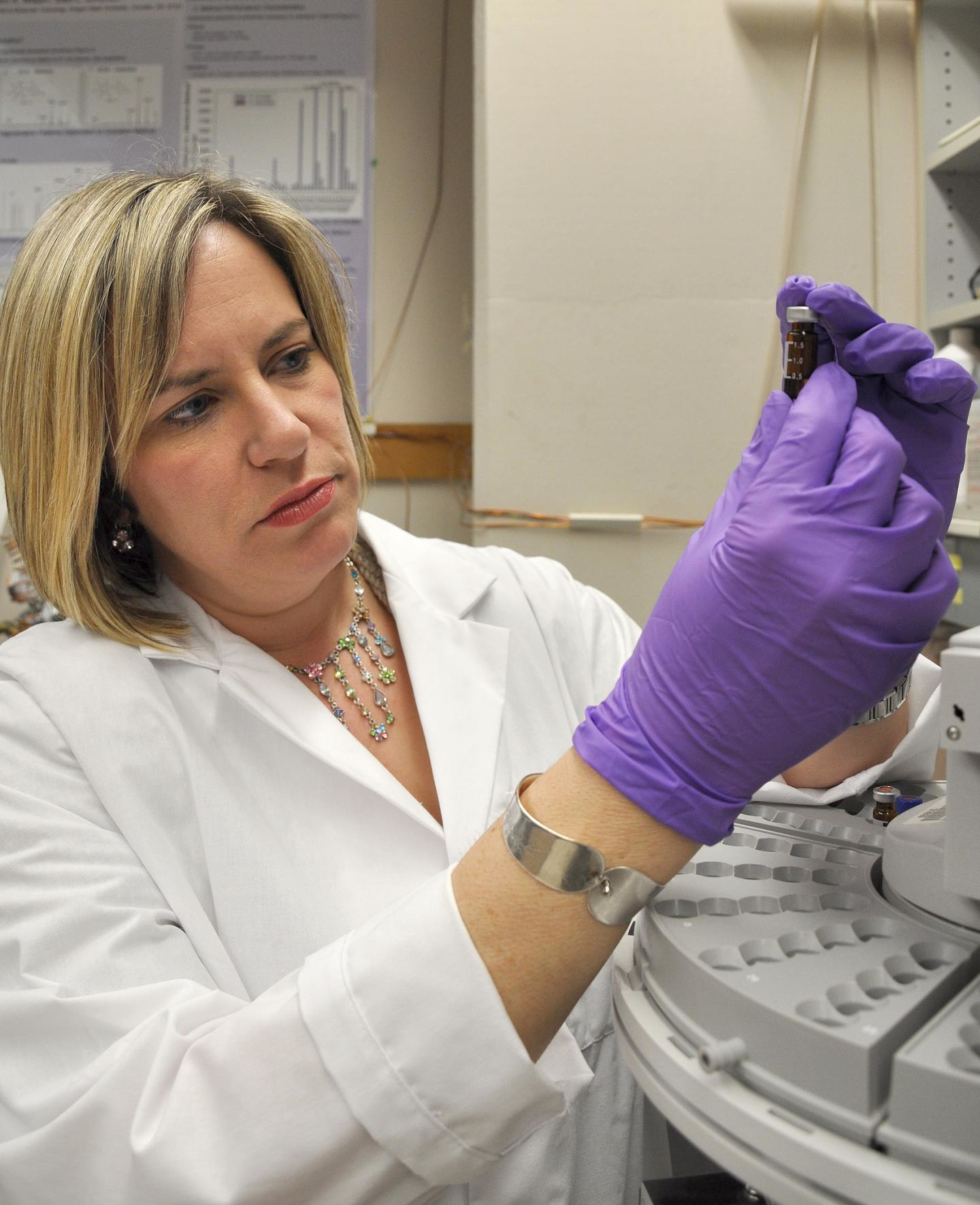 Oregon State University researcher Staci Simonich (Photo: Tiffany Woods, OSU)