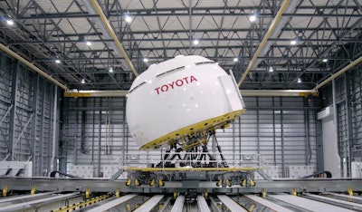 Toyota's Mount Fuji driving simulator. (Image credit: Toyota)