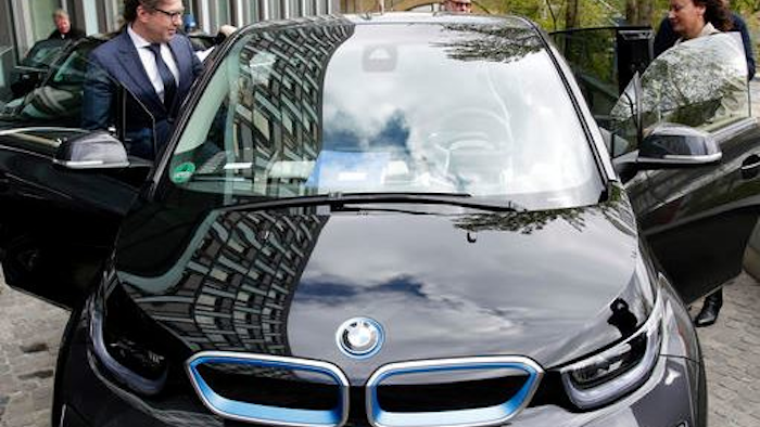 Germany plans to subsidize electric cars in a bid to help the country's auto industry compete in the global market for the growingly-popular and environmentally friendly vehicles. (AP Photo/Michael Sohn)