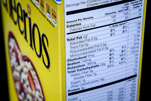 32 List Of Foods With Child Nutrition Label - Labels Design Ideas 2020