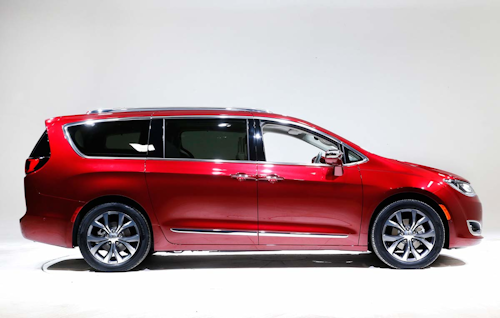 Fiat Chrysler and Google announced Tuesday, May 3 that they will work together to more than double the size of Google's self-driving vehicle fleet by adding 100 Chrysler Pacifica minivans. (AP Photo/Paul Sancya, File)