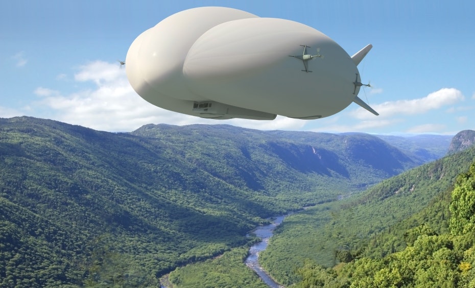 Lockheed Martin's New Blimp-Like Airship Designed For Heavy Cargo ...