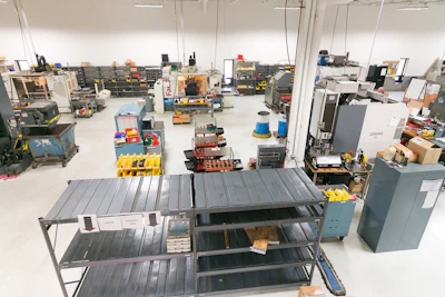 A look at the shop floor inside Aztalan Engineering