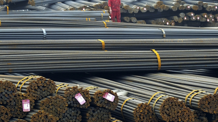China accused the United States on Thursday, May 26, 2016 of hampering trade after Washington imposed duties of up to 450 percent on Chinese steel in its latest response to a flood of low-priced imports. (Chinatopix via AP) CHINA OUT