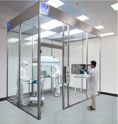 Mnet 123820 Biosafe Tempered Glass Modular Cleanroom