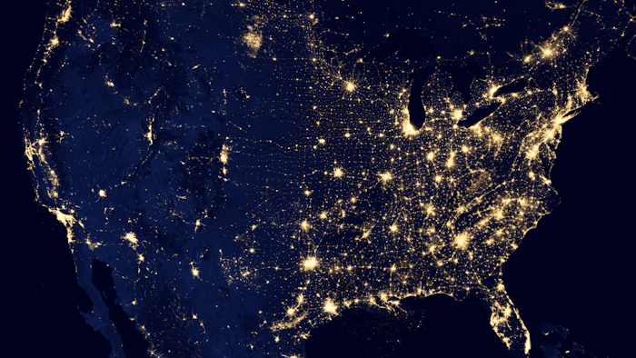(Image credit: NASA Earth Observatory/NOAA NGDC)